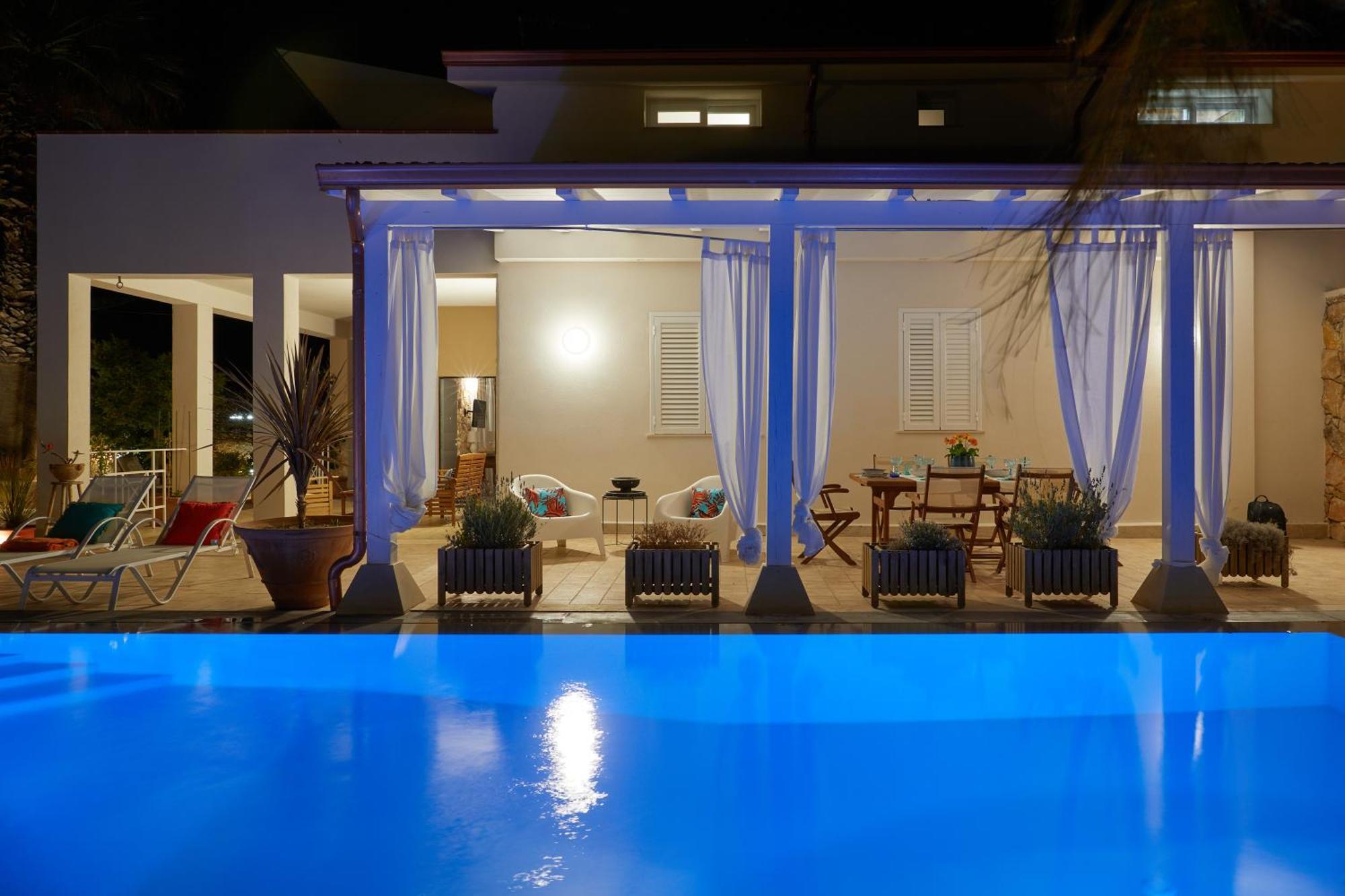 Villa Zaima Con Piscina Privata Santa Maria del Focallo Esterno foto